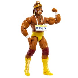 Mattel Hulk Hogan Elite Collection Action Figure, 6-inch Posable Collectible Gift for Fans Ages 8 Years Old & Up