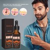 Bartwuchs-Öl, Bartwuchs Bartöl, Bartwachstum Serum für Männer Vatertag stimulieren Bartwachstum