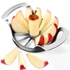 AUBENR 4.72 Inch Extra Large Apple Slicer with 12 Blades