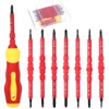 7 in 1 Insulated Screwdriver Set Magnetic Tip Mini Electrician
