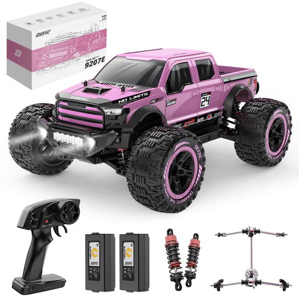 DEERC 1:10 Fast RC Cars for Adults, 4X4 High Speed