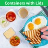 Double Compartment Condiment Containers with Lids, [32 PCS] 2025 New