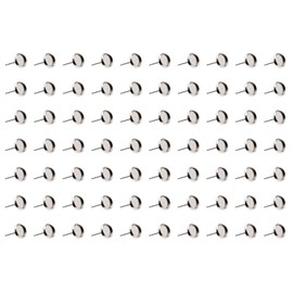 Shapenty Stainless Steel Bezel Trays Earring Studs Flat Round Cabochon Blank Base Tray Earrings for DIY Craft Resin Glass Epoxy Glitter Photo Earring Jewelry Making Findings Gift Charms, 70PCS (6mm)