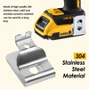 304 Stainless Steel Belt Clips for Dewalt with Screws, Drill
