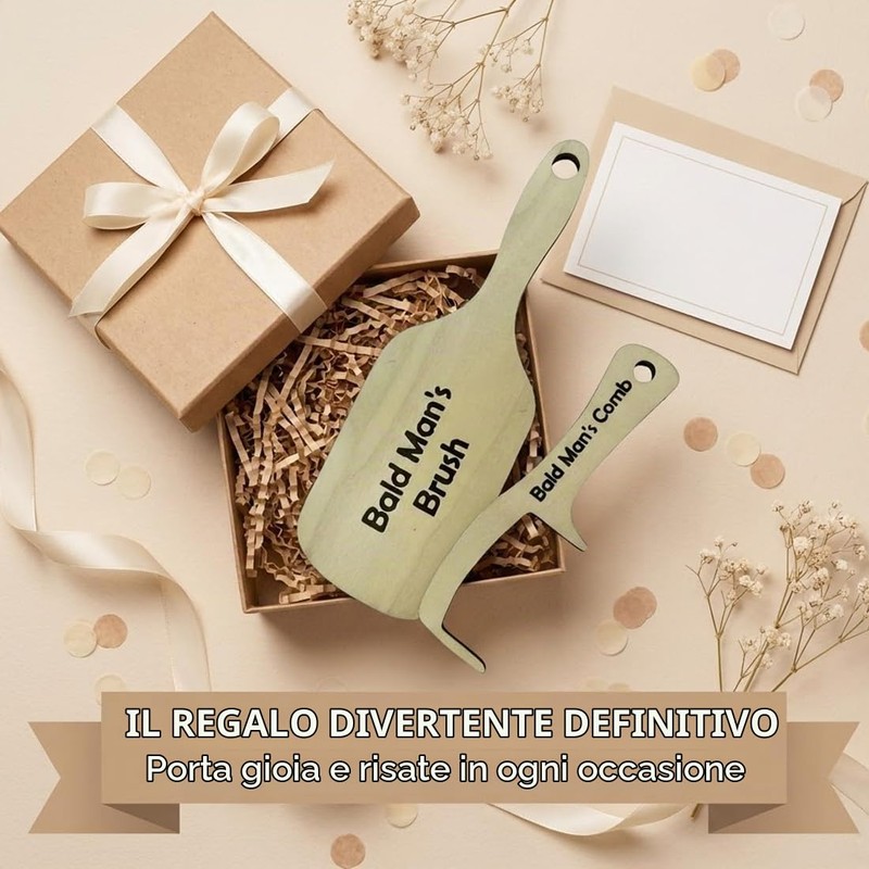 KAHZOR 2 Pezzi pettini interessanti e creativi, pettini per testa