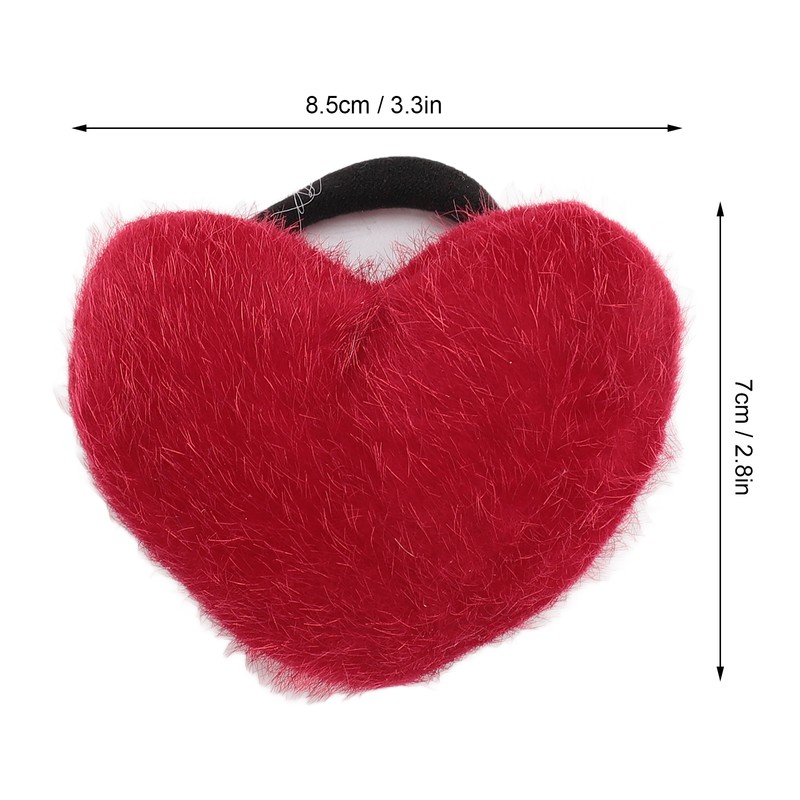 10pcs Wrist Pin Cushion Soft Elastic Heart Shaped Wearable Needle