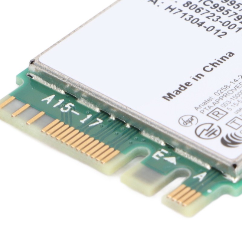 Wireless Network Card 433Mbps Dual Band 2.4G/5G NGFF/M.2 Mini Network