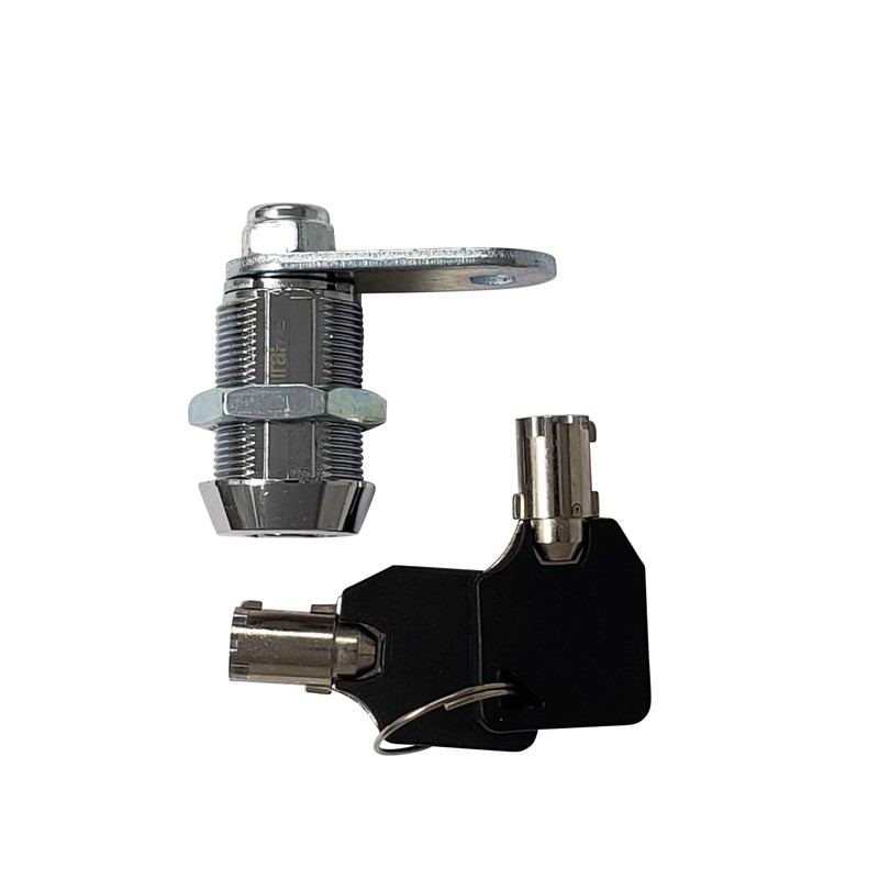 Admiral Locks 1” Tubular Cam Lock, Keyed Alike Removable Key