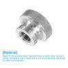 sourcing map Knurled Thumb Nuts, 1Pcs M12 x D32mm x