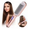 Plancha De Pelo 2 En 1, Peine Caliente, Alisador Y