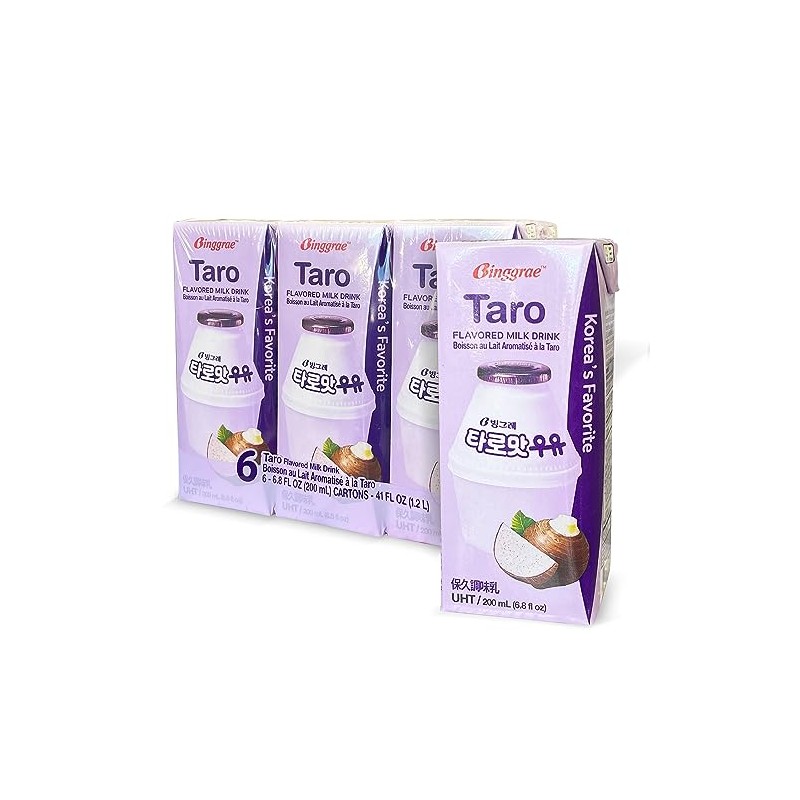 Binggrae Taro Flavored Milk Drink – Sweet and Creamy Korean