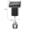 Wind Spinner Motor Solar Powered Mobile Rotating Hanging Ornament Outdoor