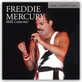 Freddie Mercury 2025 - 16 Month Calendar: Original The Gifted Stationery Co. Ltd [Multilingual] [Calendar] (Wall Calendar)