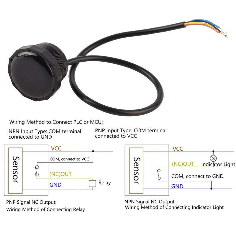 Sensor Photoelectric Switch Security Alarm Human Body Infrared Detection Device