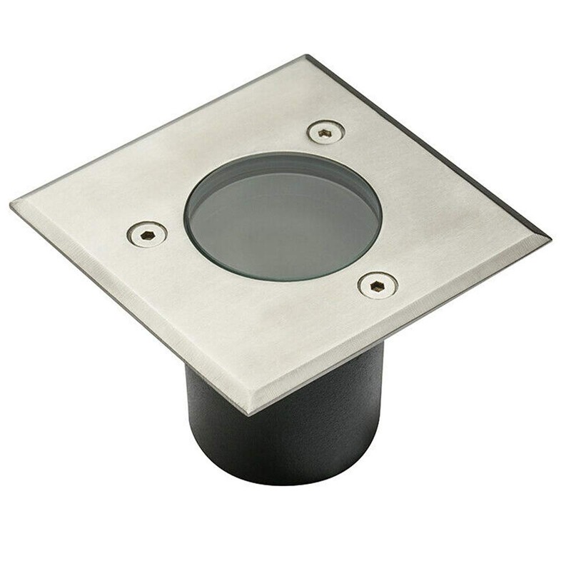 CGC Lighting Stainless Steel Square Ground Driveway Patio Decking Garden