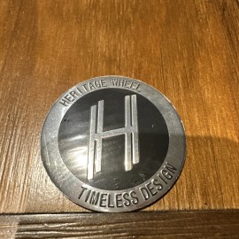 Heritage Wheel Center Cap Sticker