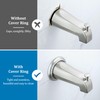Enhon Metal Tub Spout Cover Ring, Bathroom Faucet Remodeling Wall