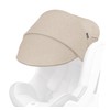 Manito Sun Shade Extender/Auxiliary Canopy for Car Seat (Beige)