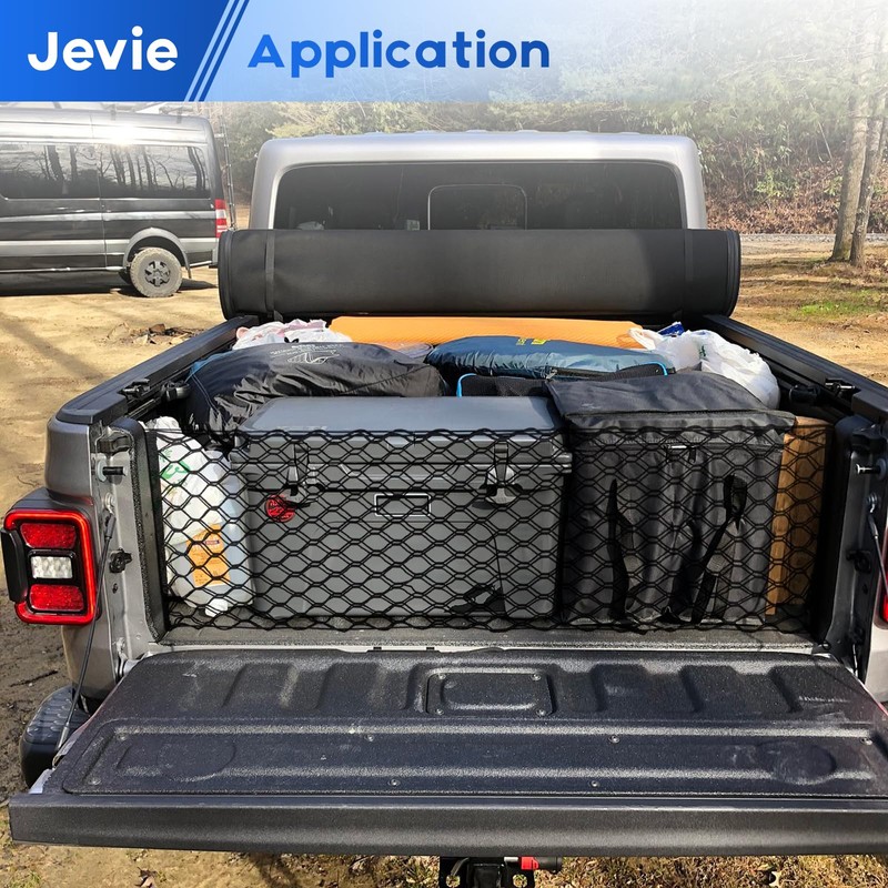 Cargo Net, Adjustable Versatile Elastic Storage Net for Car Trunk,