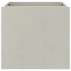 Silver 12.6"x11.8"x11.4" Stainless Steel Planter Flower Pots & Planters Productcolor: