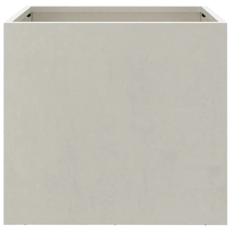 Silver 12.6"x11.8"x11.4" Stainless Steel Planter Flower Pots & Planters Productcolor: