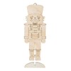 Rayher Wooden Nutcracker FSCMixCred, to Set up, Wood, Natural, 6x16