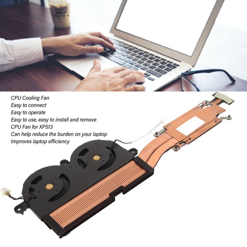 CPU Cooling Fan Replacement for DELL XPS13 9305 0V7PMV V7PMV