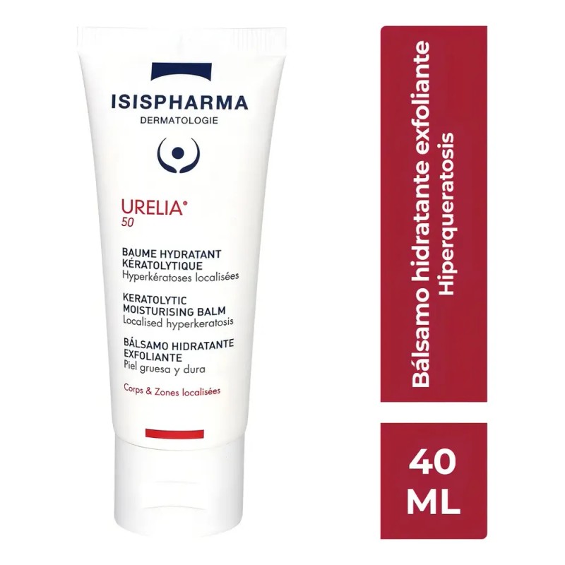 Isispharma Urelia Urea 50% 40ml - Hidratante Resequedad Hiperqueratosis