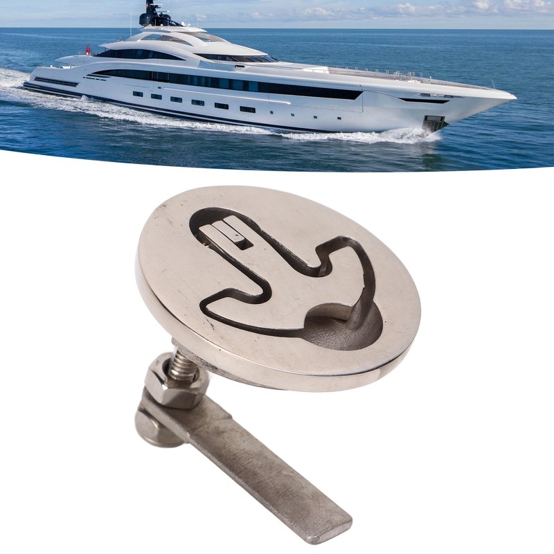 61x57mm Boat Cam Latch Marine Flush Hatch Pull 316 Stainless
