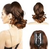 VCAY Ponytail Extension, 12 Inch Pony Tails Hair Extensions, Hold