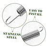 Parliky 10Pcs Steel Spring Clippers Accessories Spring Coil Trimming Tool