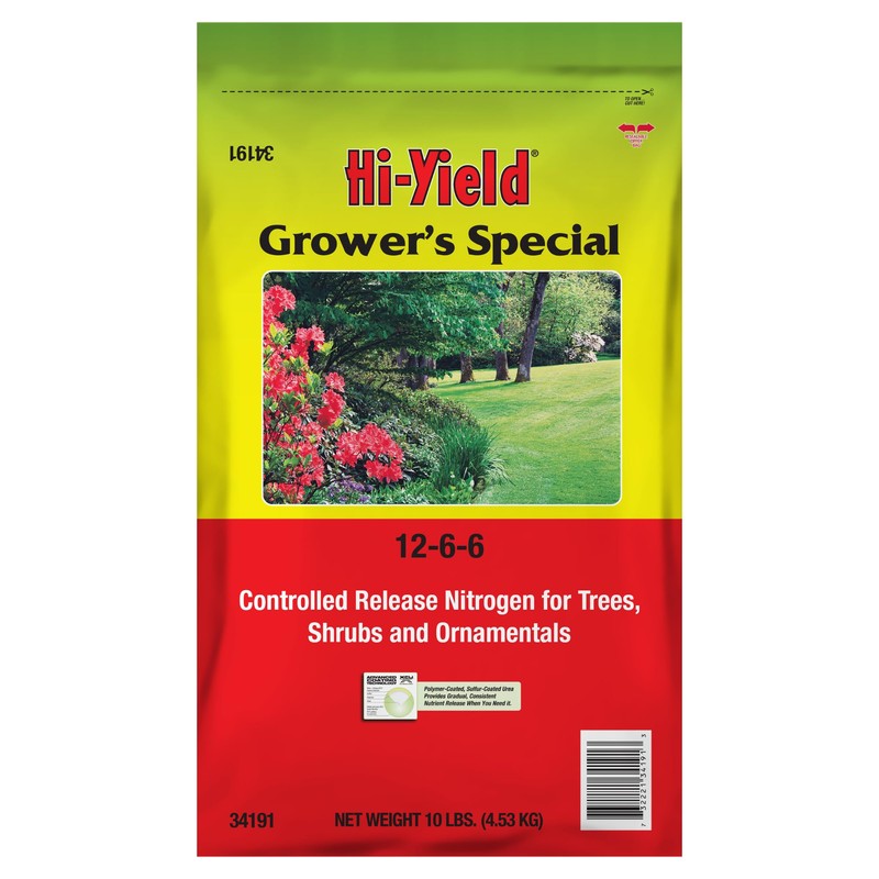 Hi-Yield (34191) Grower's Special Fertilizer 12-6-6 (10 lbs.)