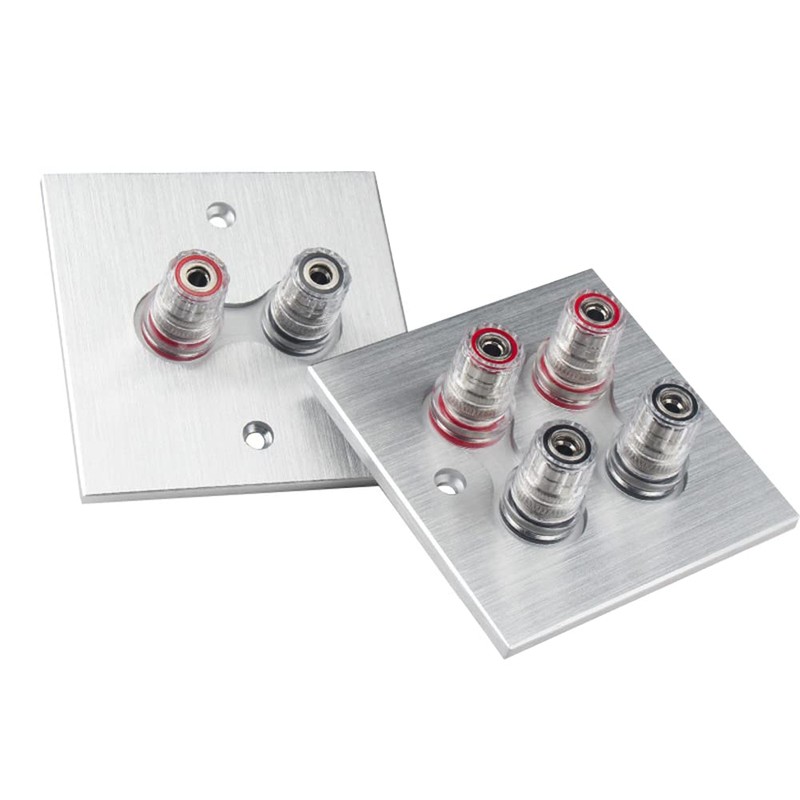 Byttlerom Connector Banana Wall Plate Banana Plug Binding Post Wall