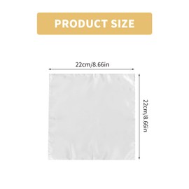 Men's Pocket Square, Men's Handkerchiefs, Handkerchiefs, Wedding, White, Pocket Square Holder, Pre-Folded, Various Pochette Pocket Square, White for Scenarios, Group, Building, Party, Home, Banquet,
