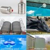 2PCS Float Valve 1/2" Water Level Control Float Valve 304