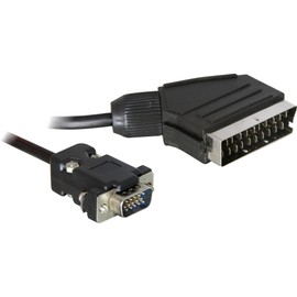 DeLOCK SCART Cable Video Scart Output -> VGA Input