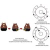 Kitchen Mechanical Timer,Bear Kitchen Timer Multipurpose Lovely Kitchen Cooking Tools