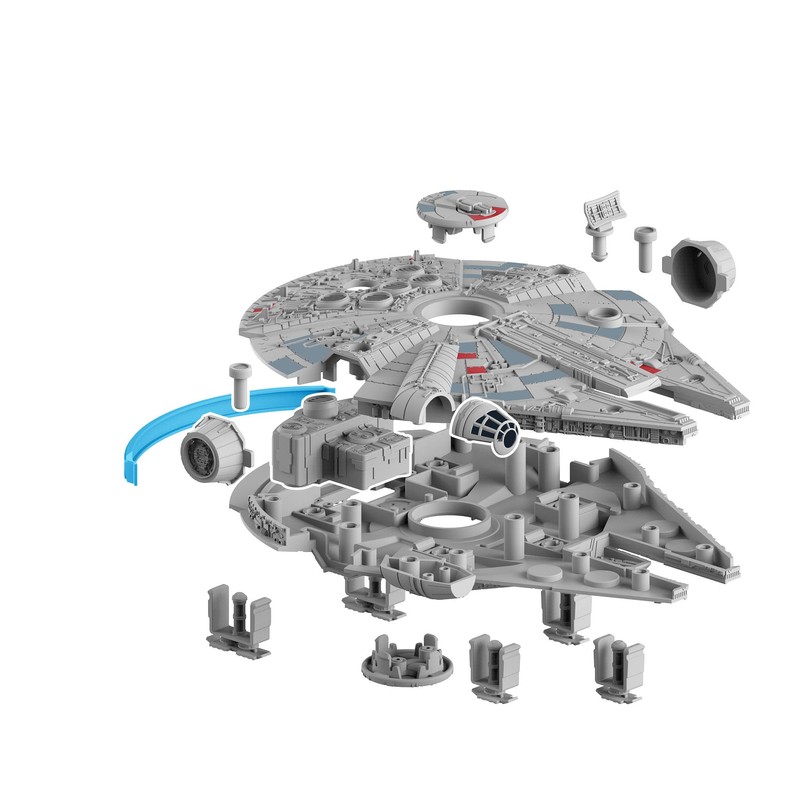 Revell Modellbau Millennium Falcon (Luce/Suono): Costruisci e Gioca