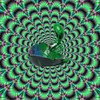 Auhafaly Gifts Alien Smoking Ashtray, 4 inches, Multicolor