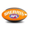 Sherrin GWS Giants AFL Club Football, Size 5