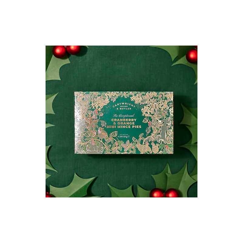 Cartwright & Butler | Cranberry & Orange Mini Mince Pies
