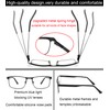 CobbSinda 3 Pack Reading Glasses For Men Sturdy Full Metal