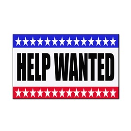 Fastasticdeals Help Wanted Business Car Door Magnets Magnetic Signs 12x9 Inches Set of 2