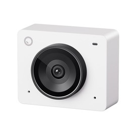 【NEW!!!】OBSBOT MEET 2 - AI-Powered 4K Webcam, AI Framing & Autofocus, Webcam with Microphone, Background Bokeh, 60 FPS, HDR Low-Light Correction, Beauty Mode, Webcam for PC, Streaming, Conference, Gaming, etc. - Color: MEET 2 - 4K UHD - WHITE