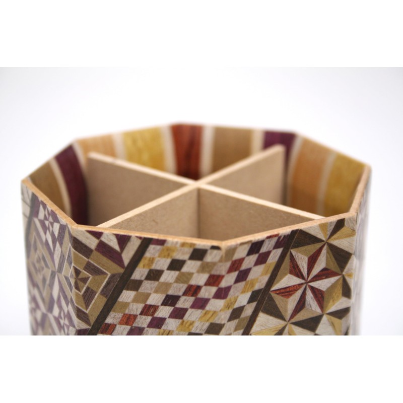 Parking Shogo Octagonal Pen Holder (Large) Parking Craft Hogane Maruyama