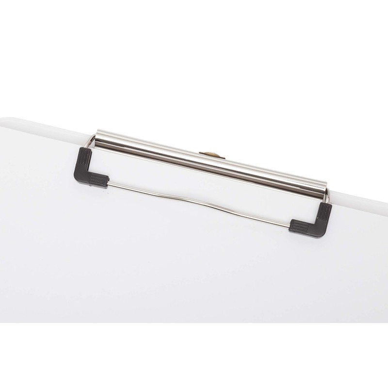 Maul writing board, plastic, A4 clipboard, hanging loop transparent