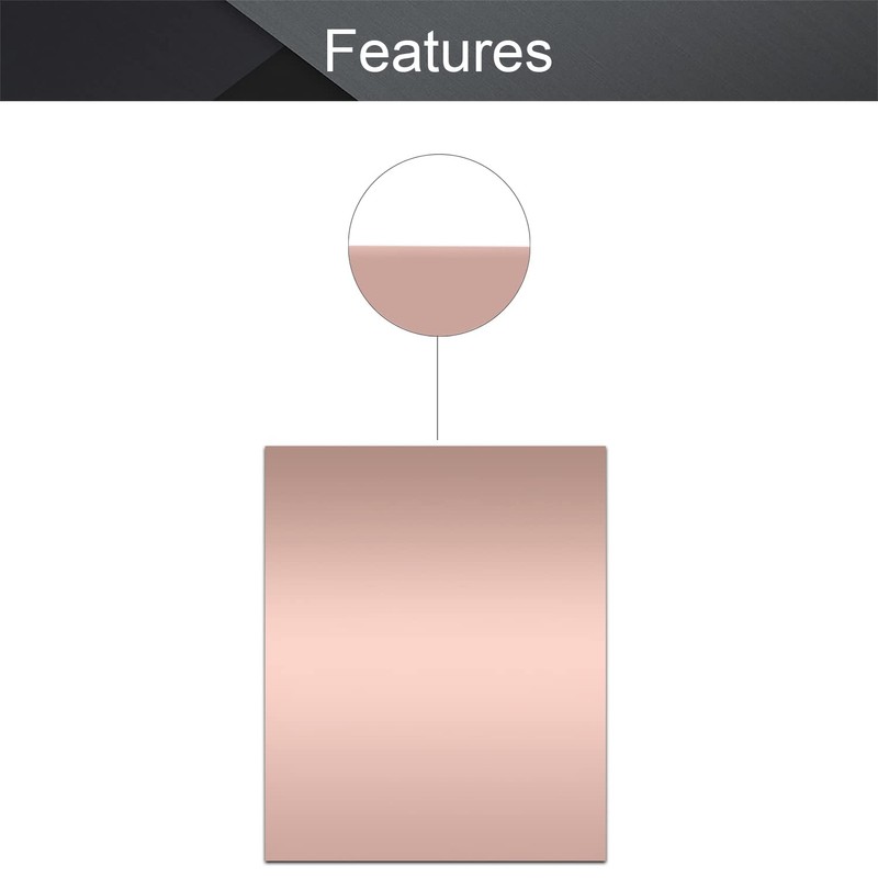 Fielect 15Pcs Double Sided Copper Clad Laminate PCB Circuit Board