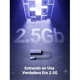 UGREEN 2.5G Adaptador USB A a Ethernet, Adaptdor de Red Externa