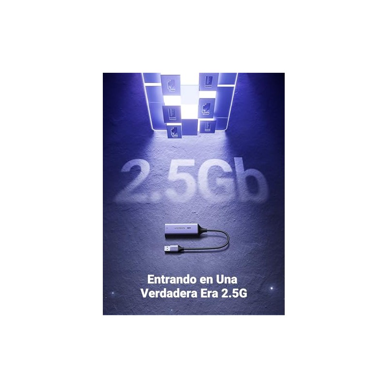 UGREEN 2.5G Adaptador USB A a Ethernet, Adaptdor de Red