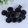 TOYANDONA 50pcs Top Hats Black Handcraft Mini Top Hat for